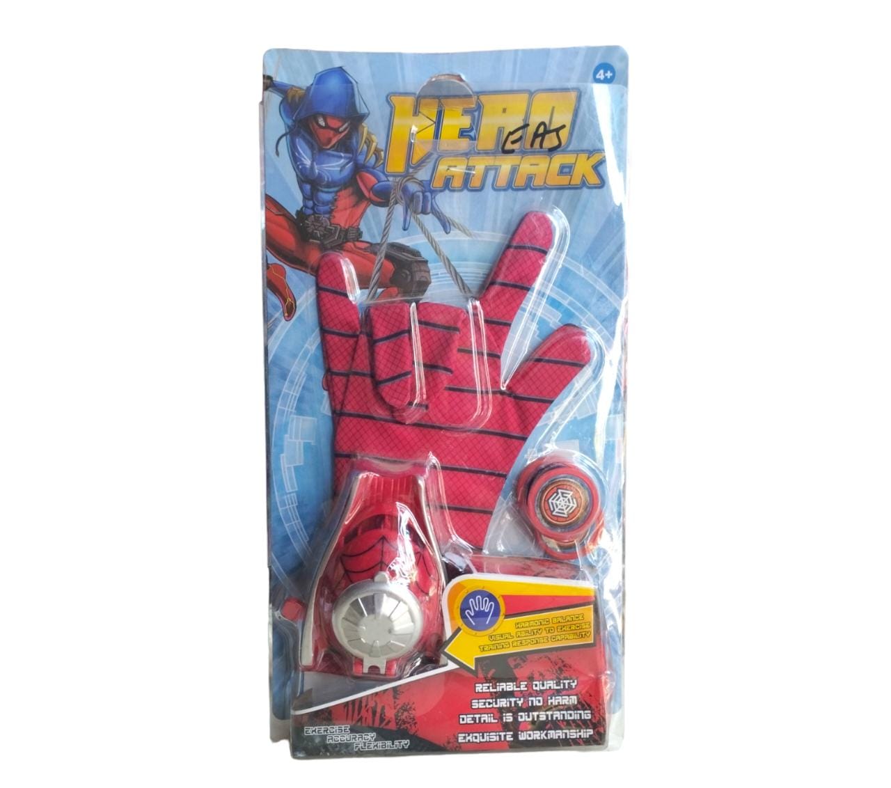 Spider Man Gloves with Web Shooter